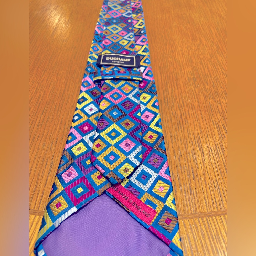 Duchamp London - 100% silk handmade tie